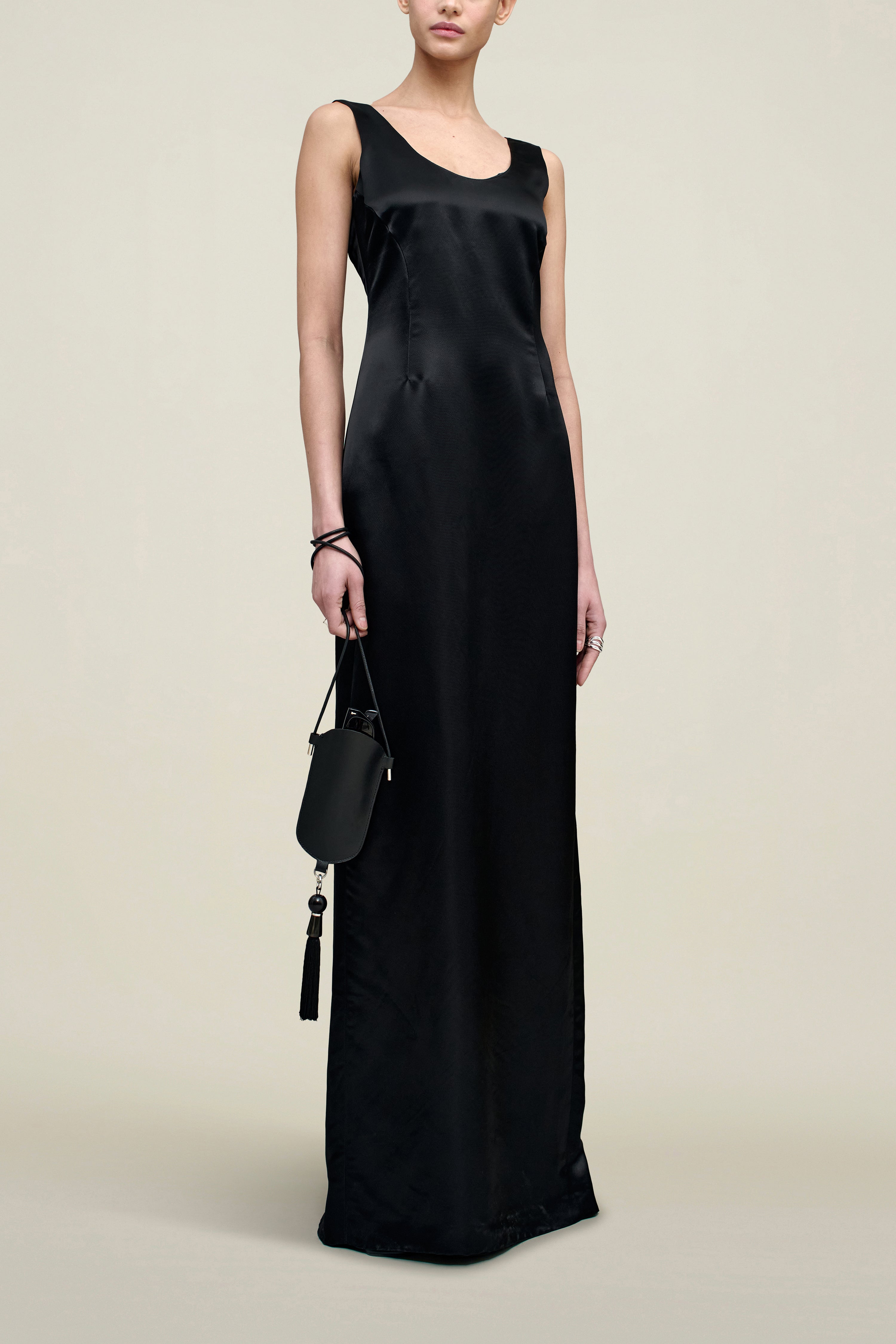Slip Gown – Smooth Liquid Twill Finish