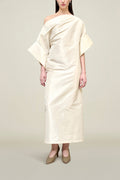 Silk Taffeta Dahlia Dress – Opulent Romantic Statement
