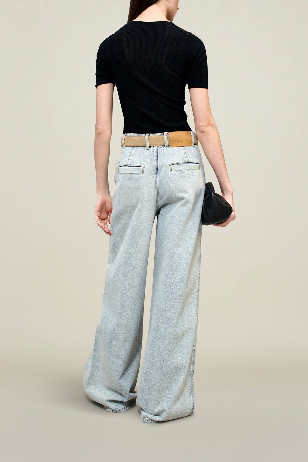 Straight-Leg Denim Jeans – Soft Cotton Comfort