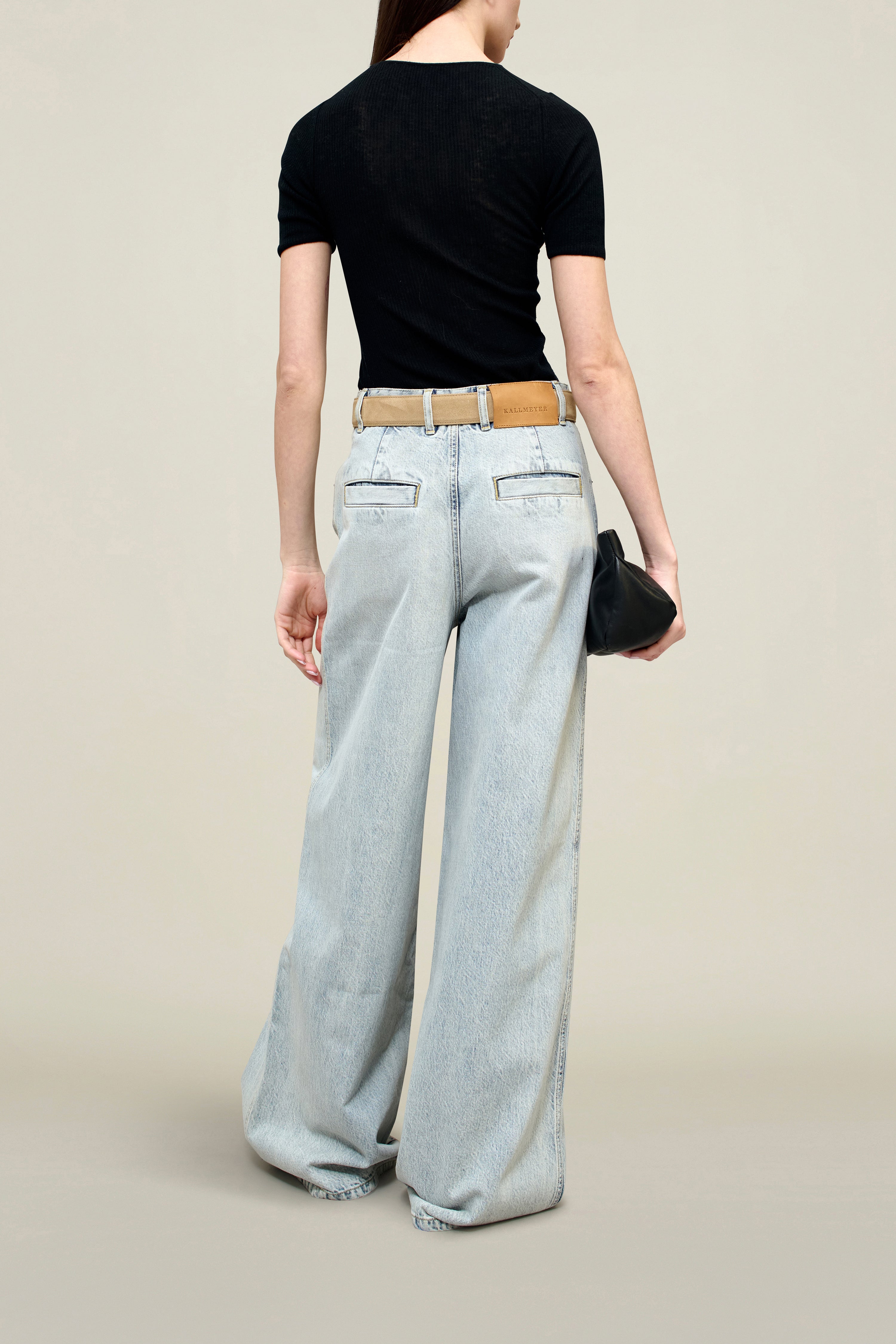 Straight-Leg Denim Jeans – Soft Cotton Comfort