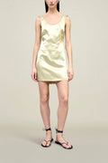 Mini Dress – Liquid Twill Elegant Design