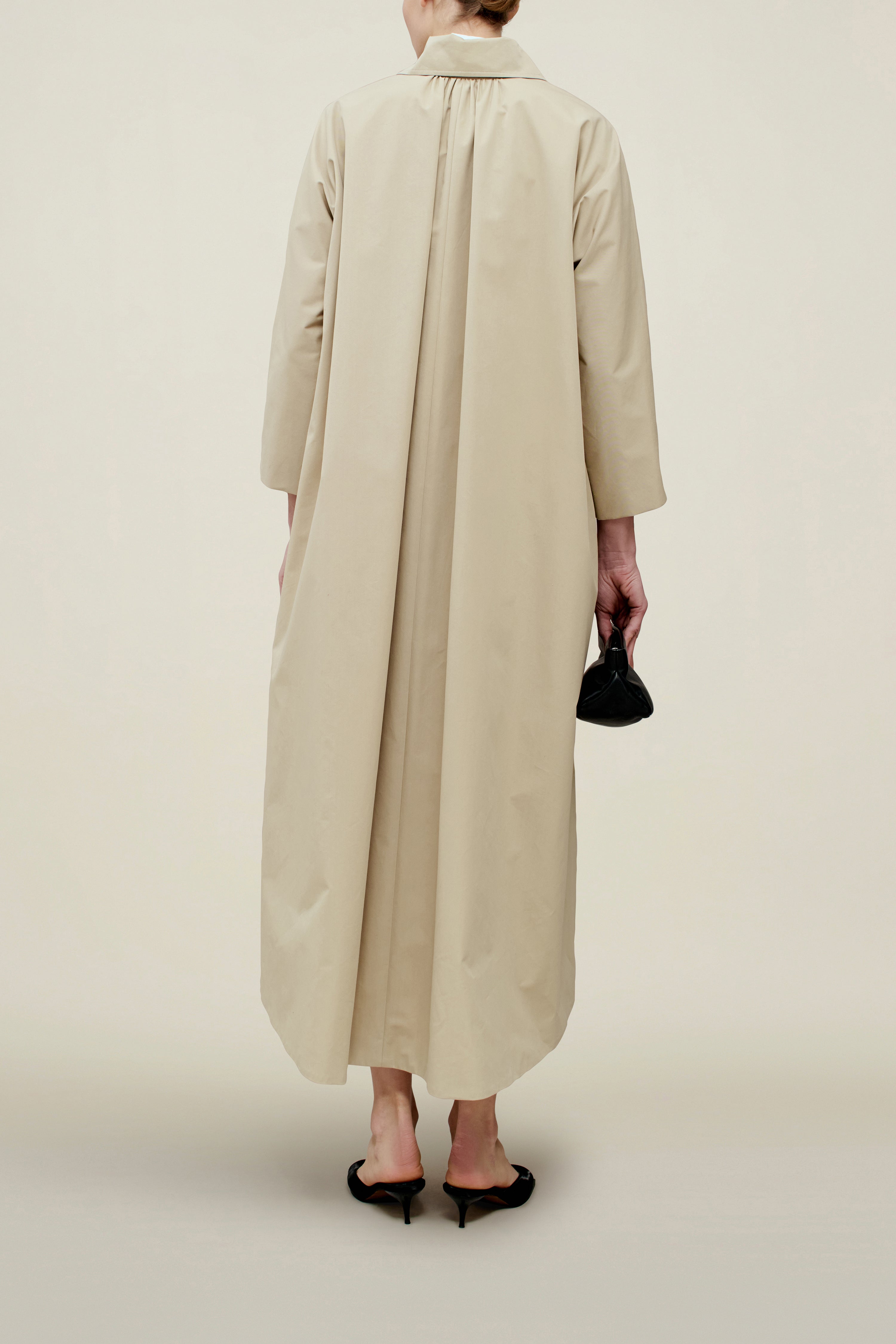 Structured Cotton Dinner Coat – Polished Look