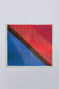 Small Fluted Silk Twill Scarf – Classic Primary Colors