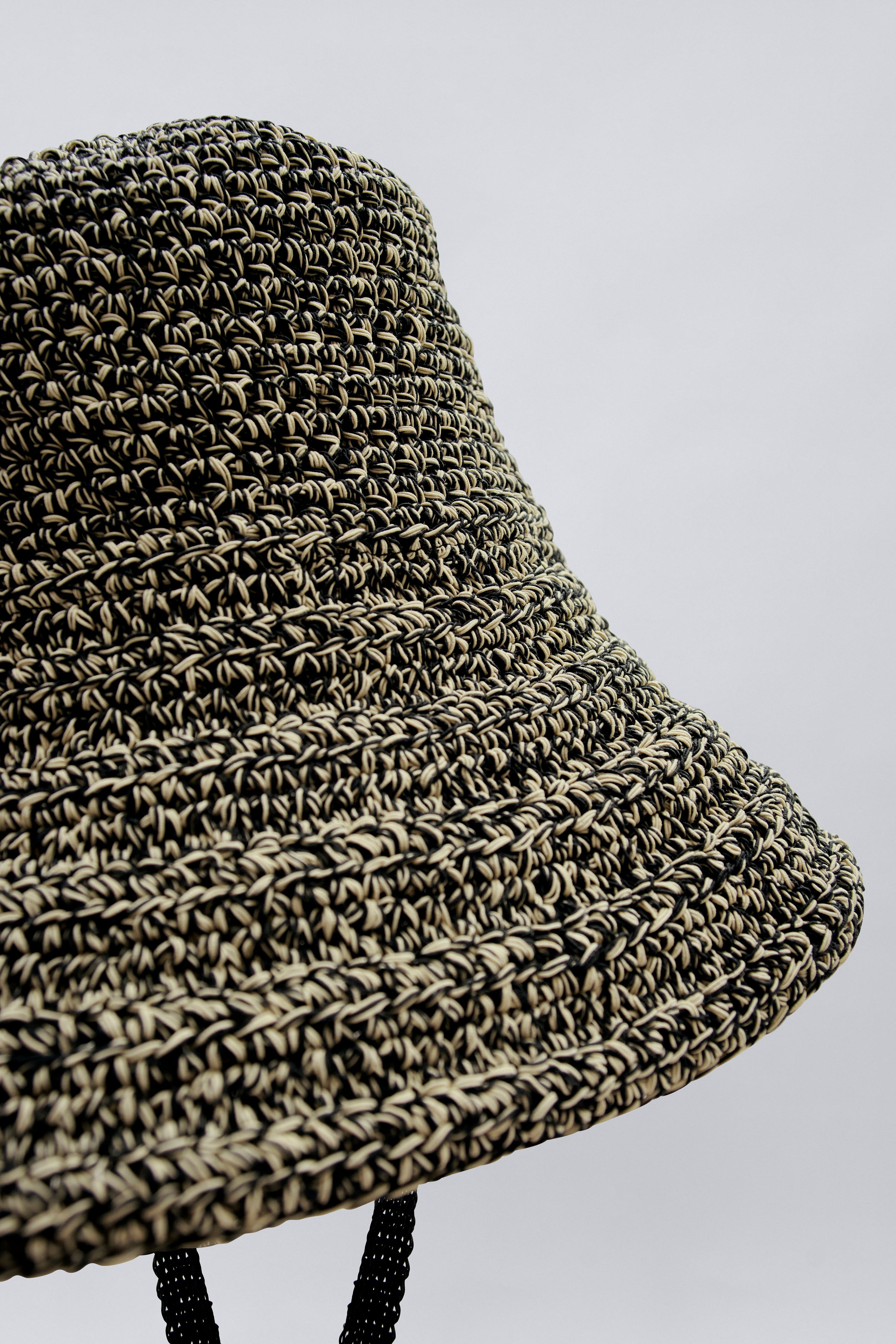 Cotton Blend Crochet Hat – Vintage Handmade Revival