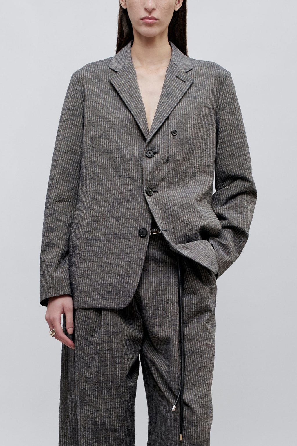 Structured Jacket – Premium Rail Cotton Lyocell