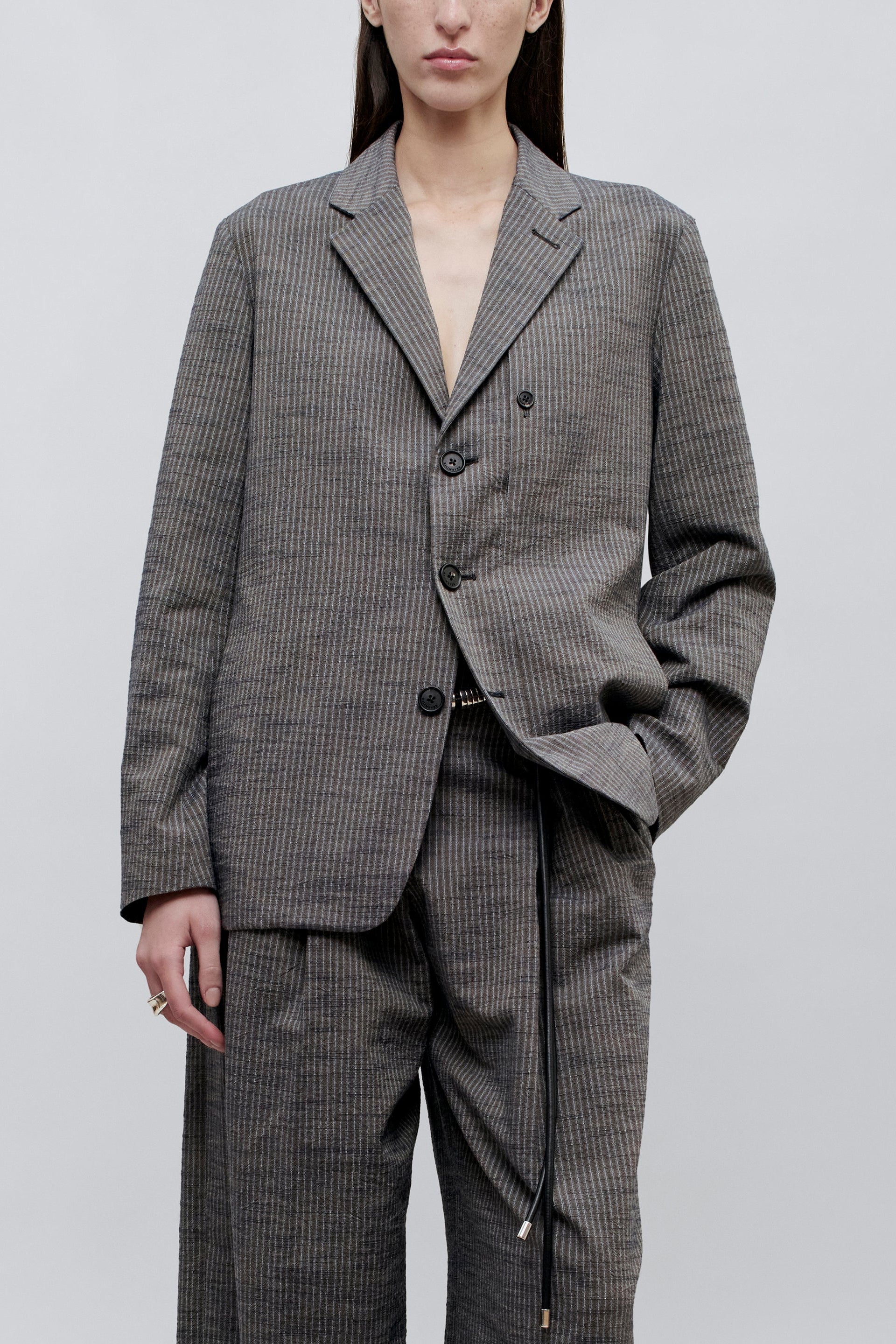 Structured Jacket – Premium Rail Cotton Lyocell