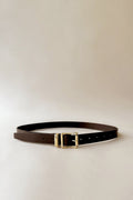 Signature Chocolate Leather Belt – Classic Everyday Accessory